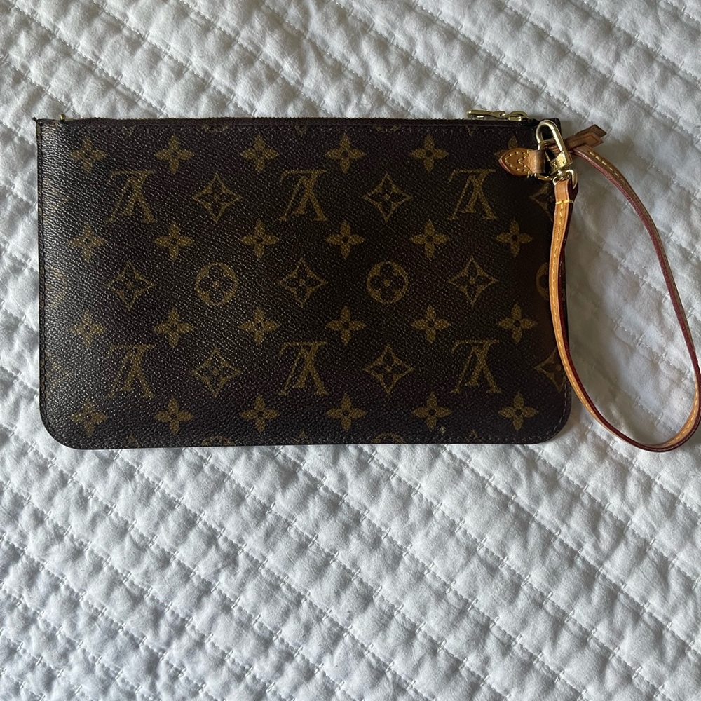 Louis Vuitton Brown Monogram Pouch
